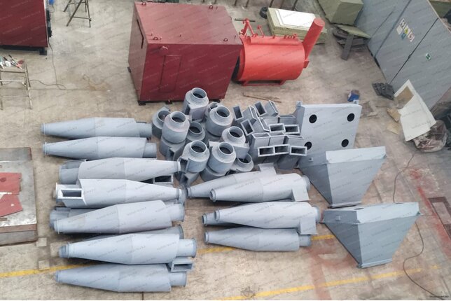 Производство промышленных циклонов ЦН 11 700 2УП